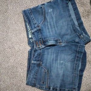 Massimo supply Co Jean shorts